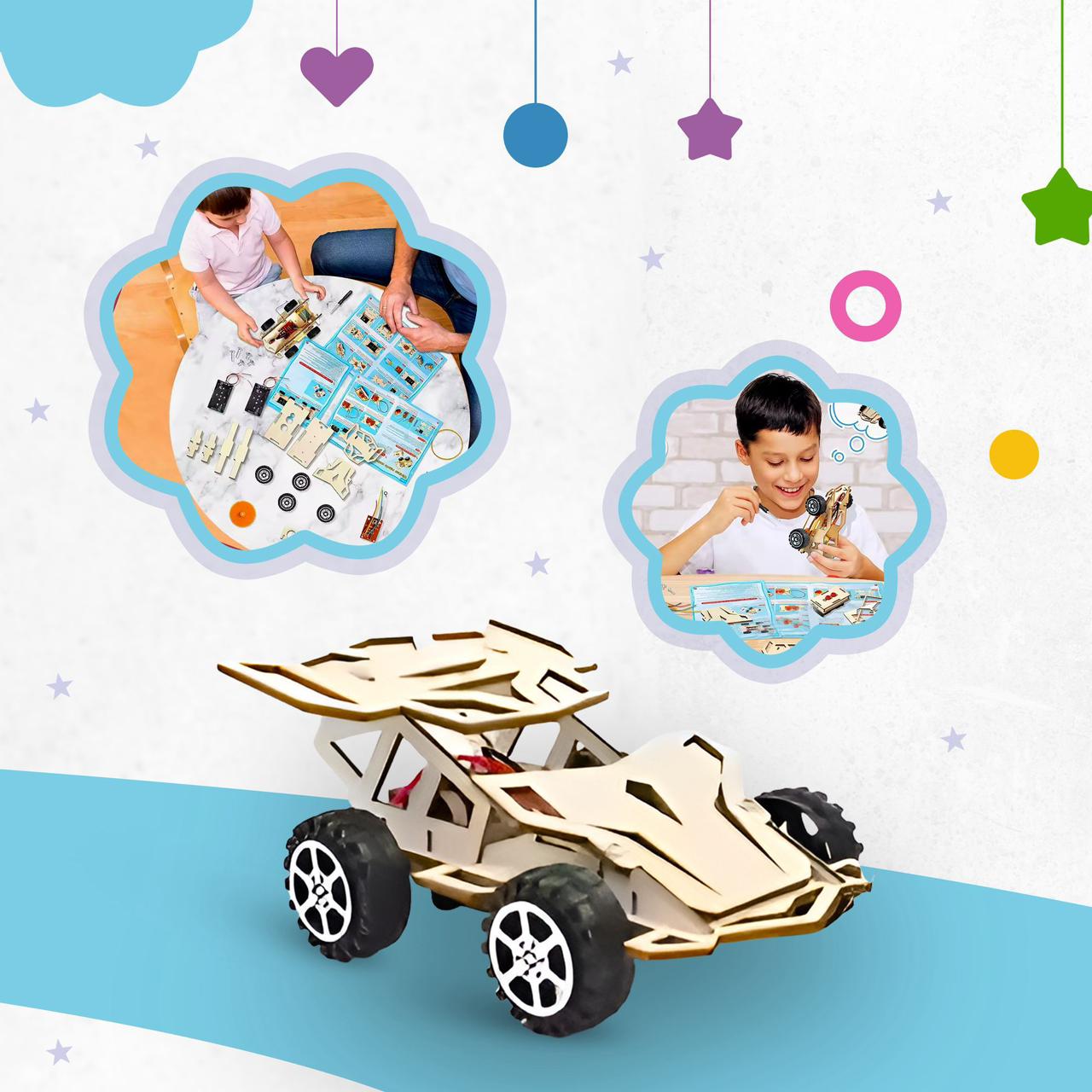 DIY Ferngesteuertes Auto aus Holz